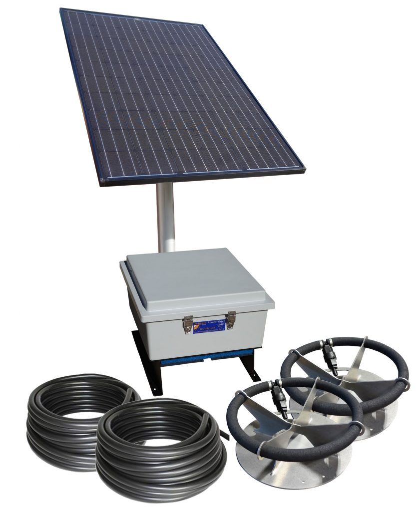 Solar Lake Aerator Solar Direct SLASD2BLDCfullpackage50percent